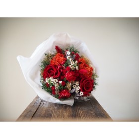 bouquet de roses stabilisées