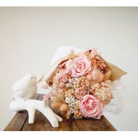 bouquet de roses stabilisées