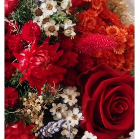bouquet de roses stabilisées