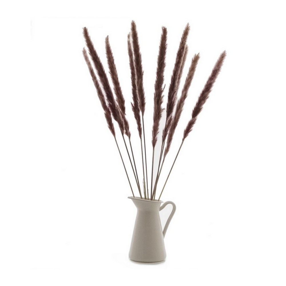 Bouquet de 15 mini pampa séchée brun chocolat – décoration bohème Deco-Vegetale