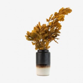 Bouquet de chêne stabilisé jaune - feuillage naturel stabilisé - décoration intérieure - Deco-Vegetale