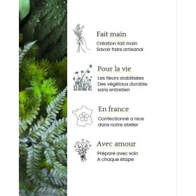Déco Végétale, créations en plantes stabilisées