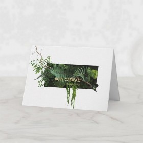 Bon cadeau décoration végétale — tableau végétal stabilisé au choix — Deco-Vegetale