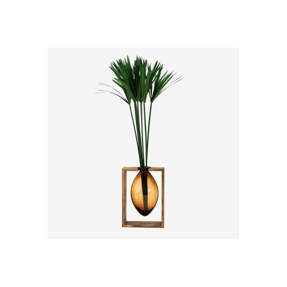 Bouquet de papyrus stabilisé - plante naturelle stabilisée - décoration intérieure - Deco-Vegetale