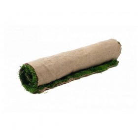 Rouleau de mur végétal FlexiWall avec support en toile de jute
