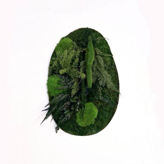 tableau vegetal rond