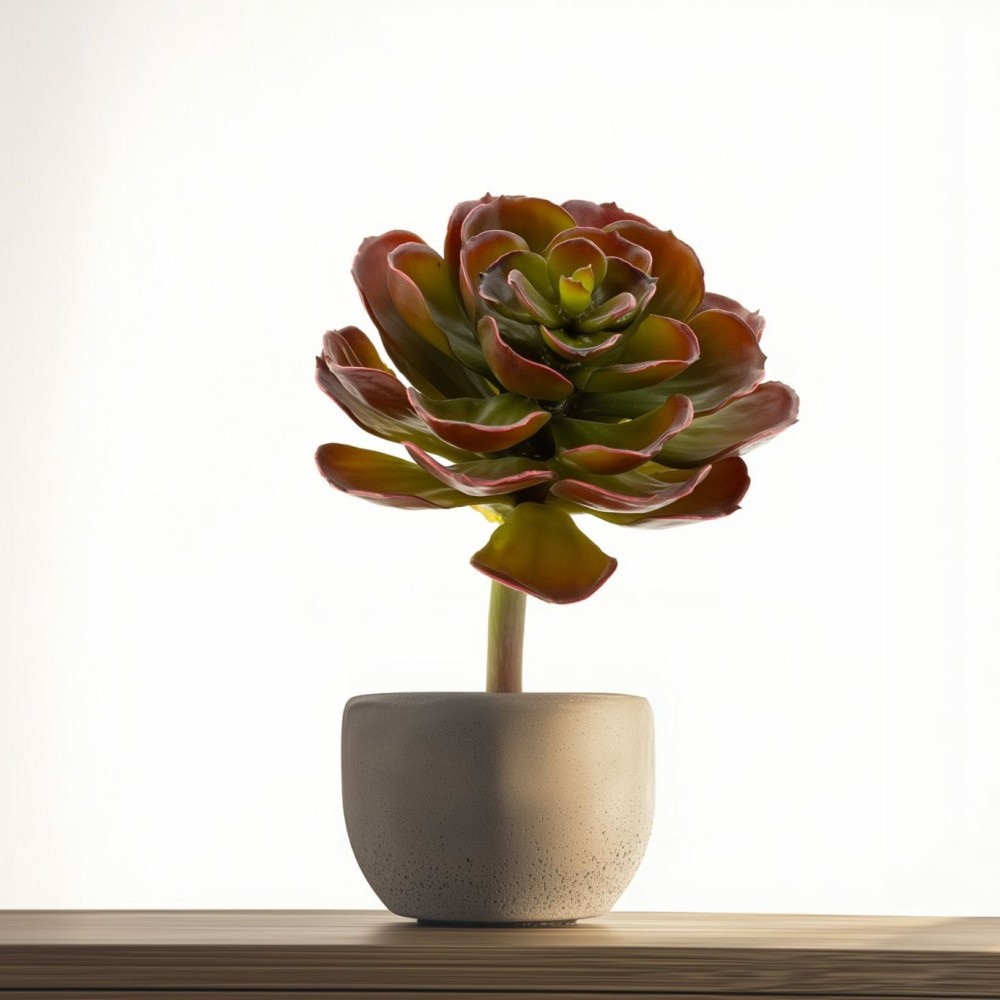 Plante echeveria crassula succulente – feuilles charnues décoration Deco-Vegetale