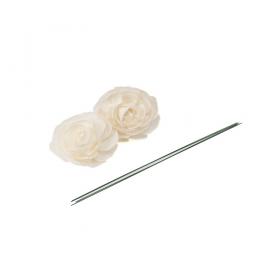 Fleurs de sola Camélia avec tiges pour compositions florales