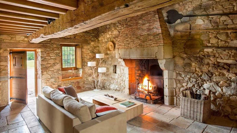 Intérieur du bâtiment au Domaine des Étangs