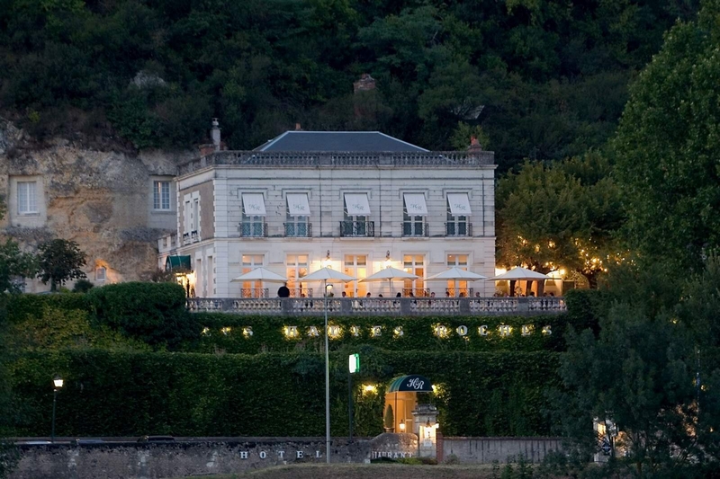 Vue du paysage autour de l’hôtel Les Hautes Roches