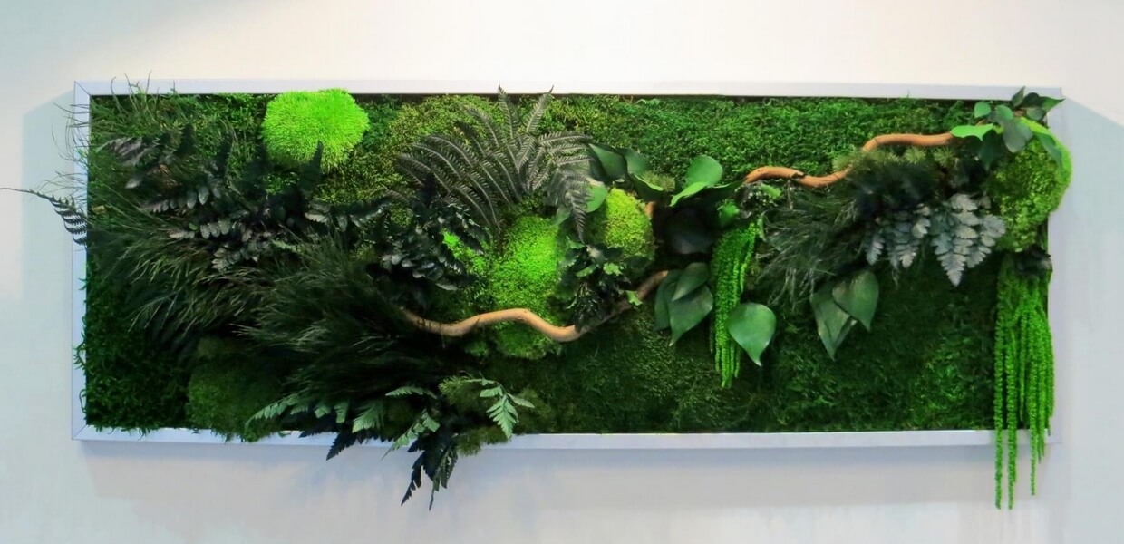 tableau vegetal stabilisé grenn wave le grand format best seller