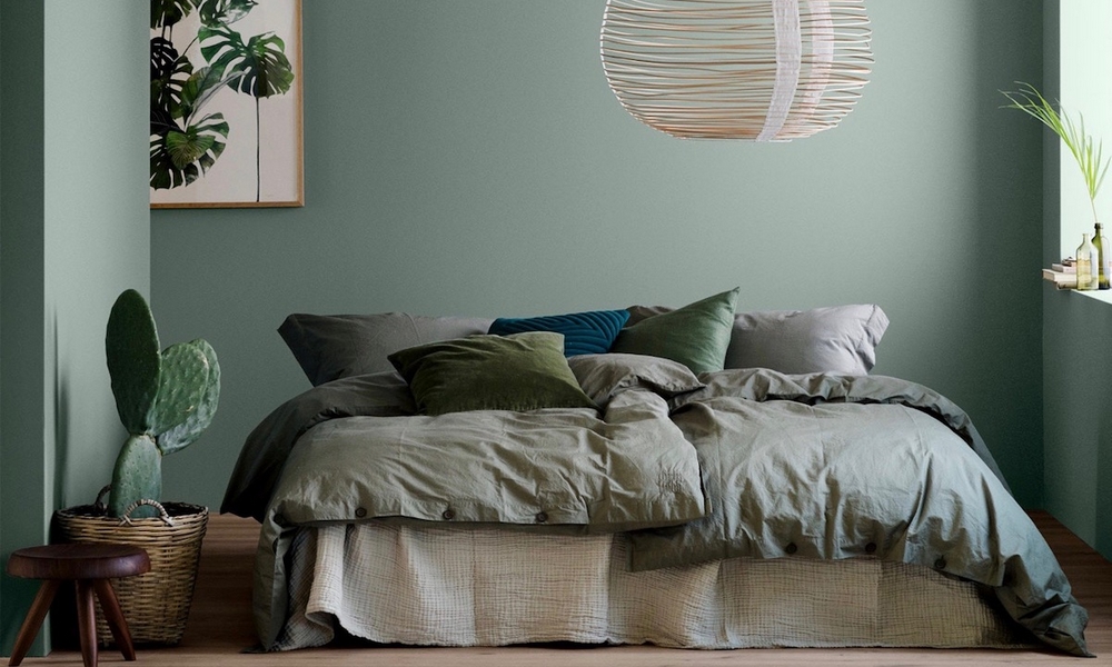couleur verte dans la decoration